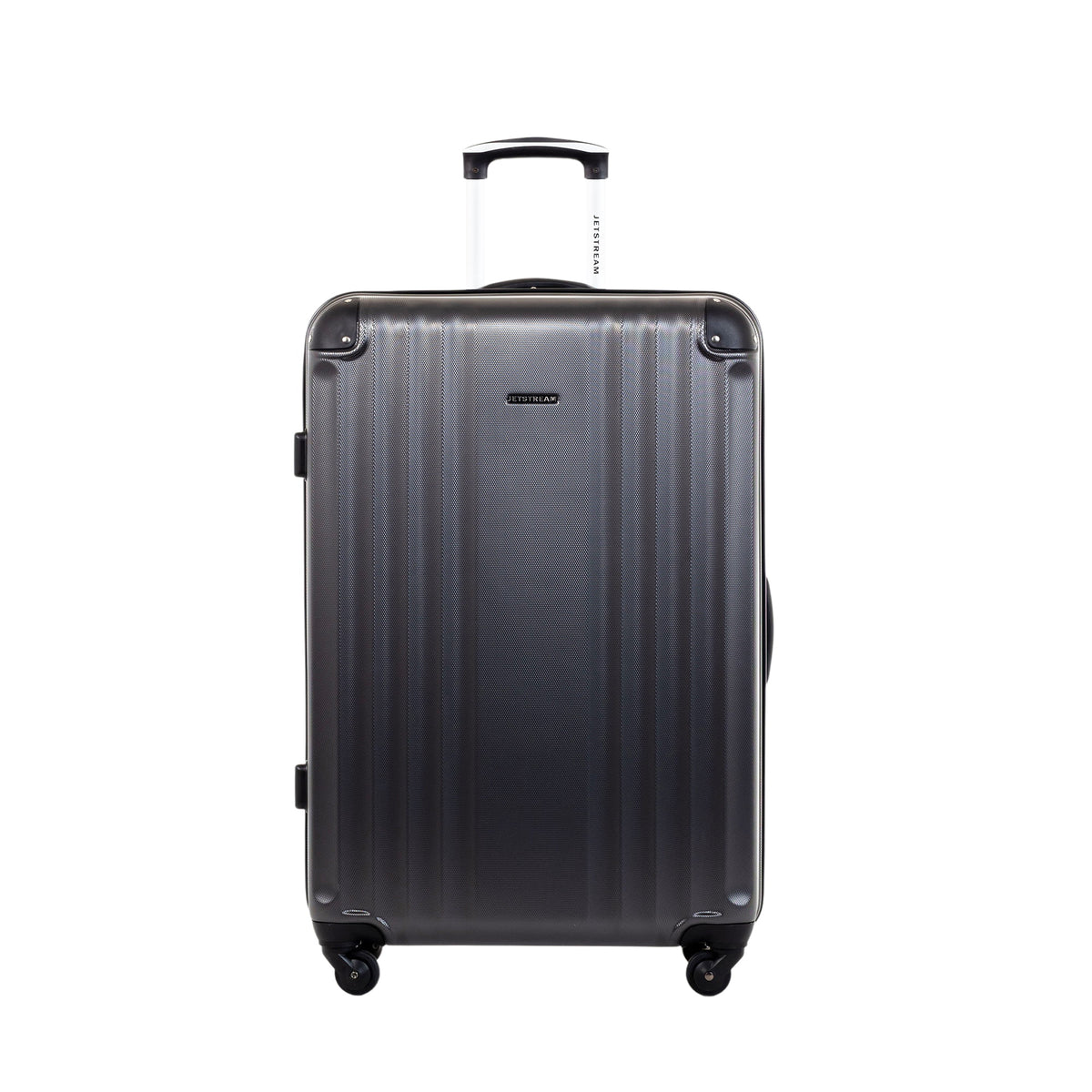Jetstream Luggage Charcoal Jetstream 3-Piece Spinner Luggage Set