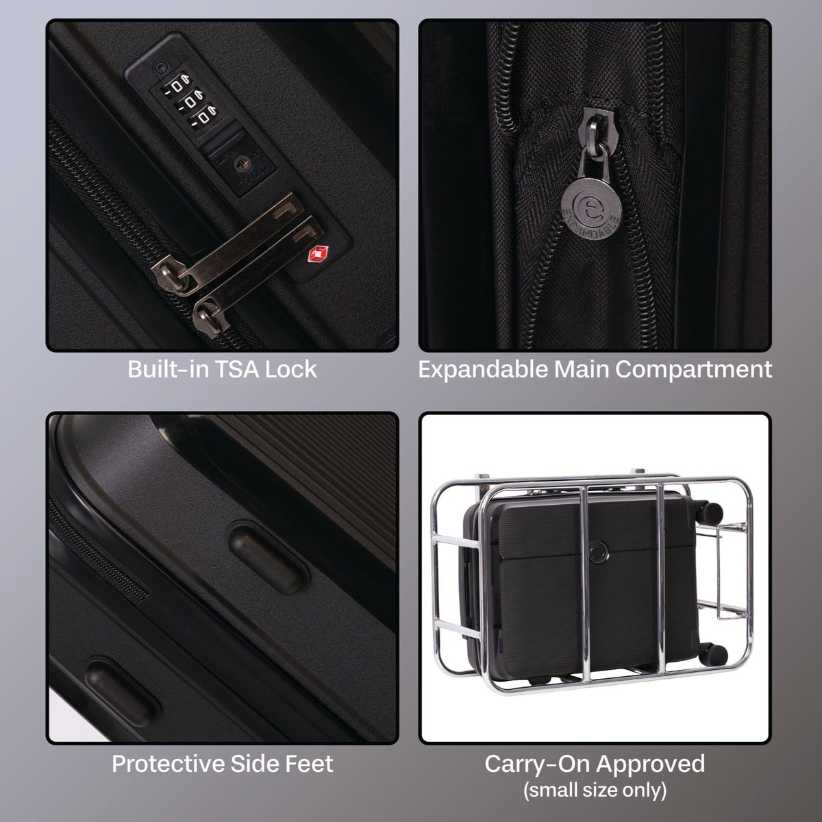 Jetstream Luggage Jetstream Signature Series 5-Piece Luggage Set