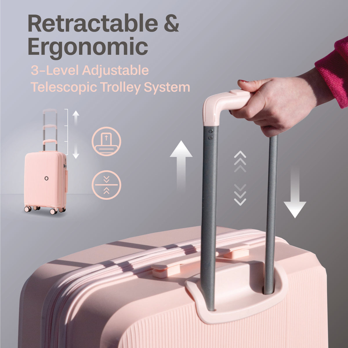 Jetstream Luggage Jetstream Signature Series 5-Piece Luggage Set