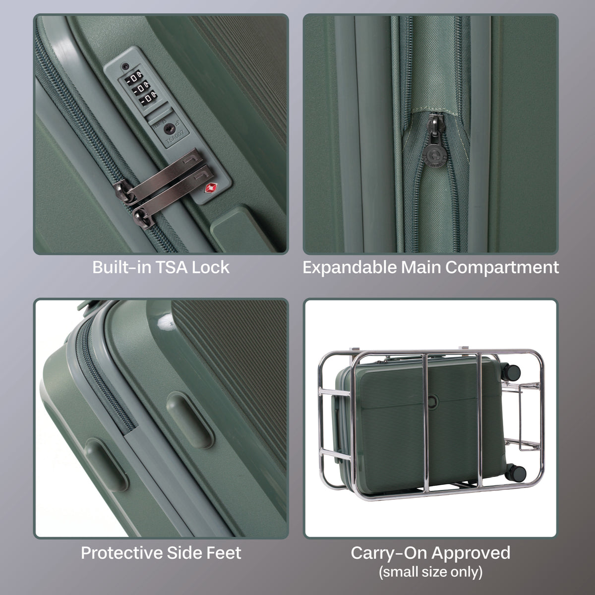 Jetstream Luggage Jetstream Signature Series 5-Piece Luggage Set