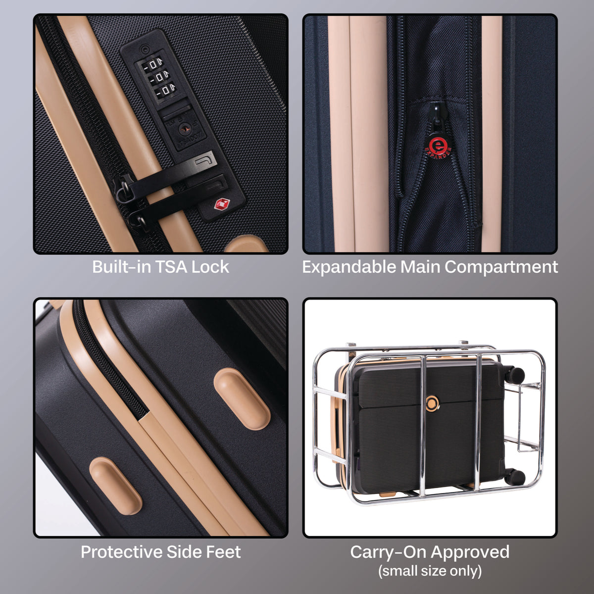 Jetstream Luggage Jetstream Signature Series 5-Piece Luggage Set