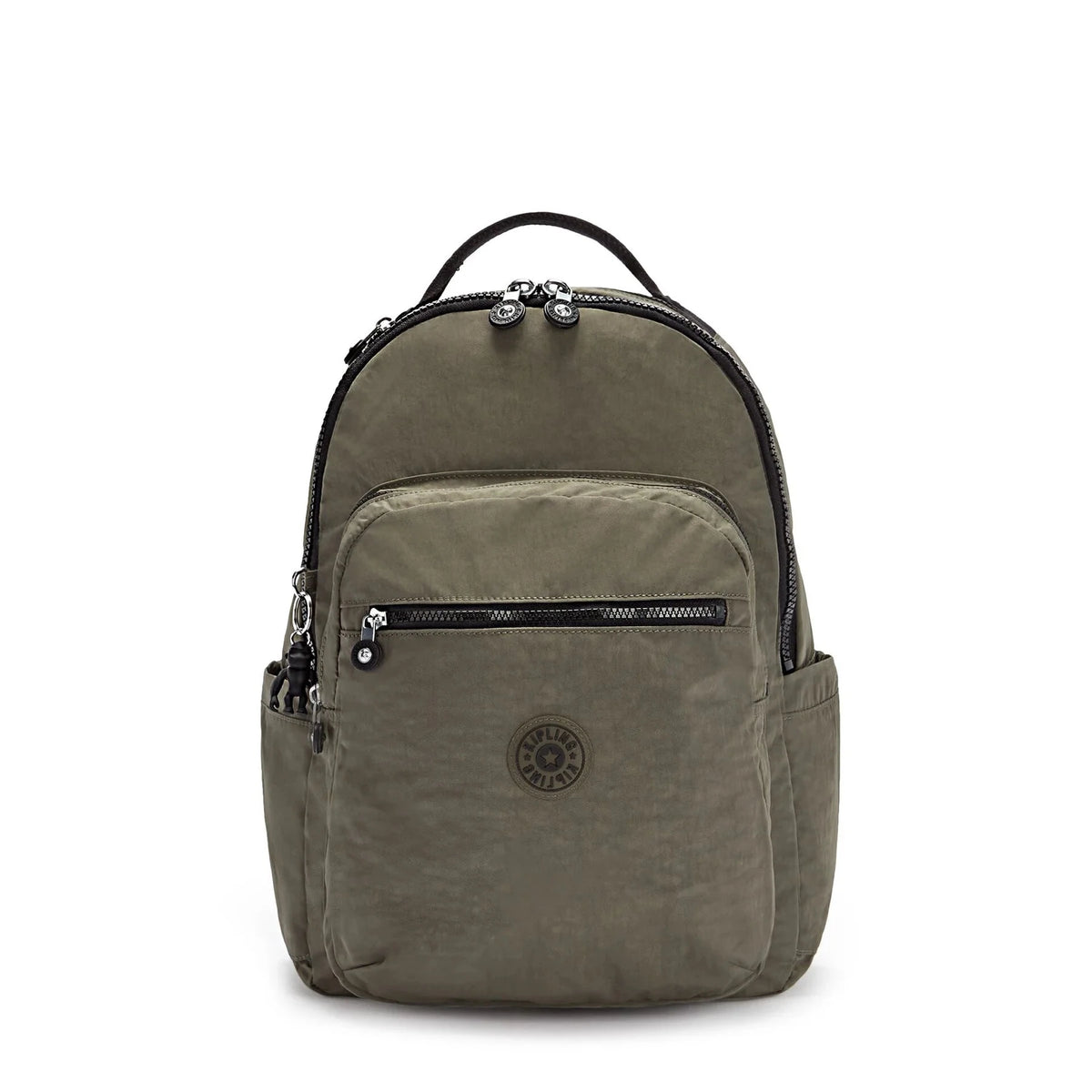 Kipling Backpacks Green Moss Kipling Seoul Large 15" Laptop Backpack - Green Moss