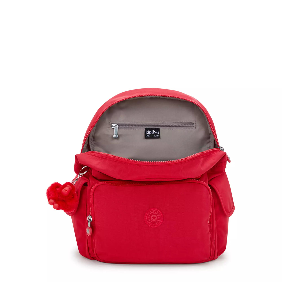 Kipling Backpacks Red Rouge Kipling City Pack Medium Backpack - Red Rouge