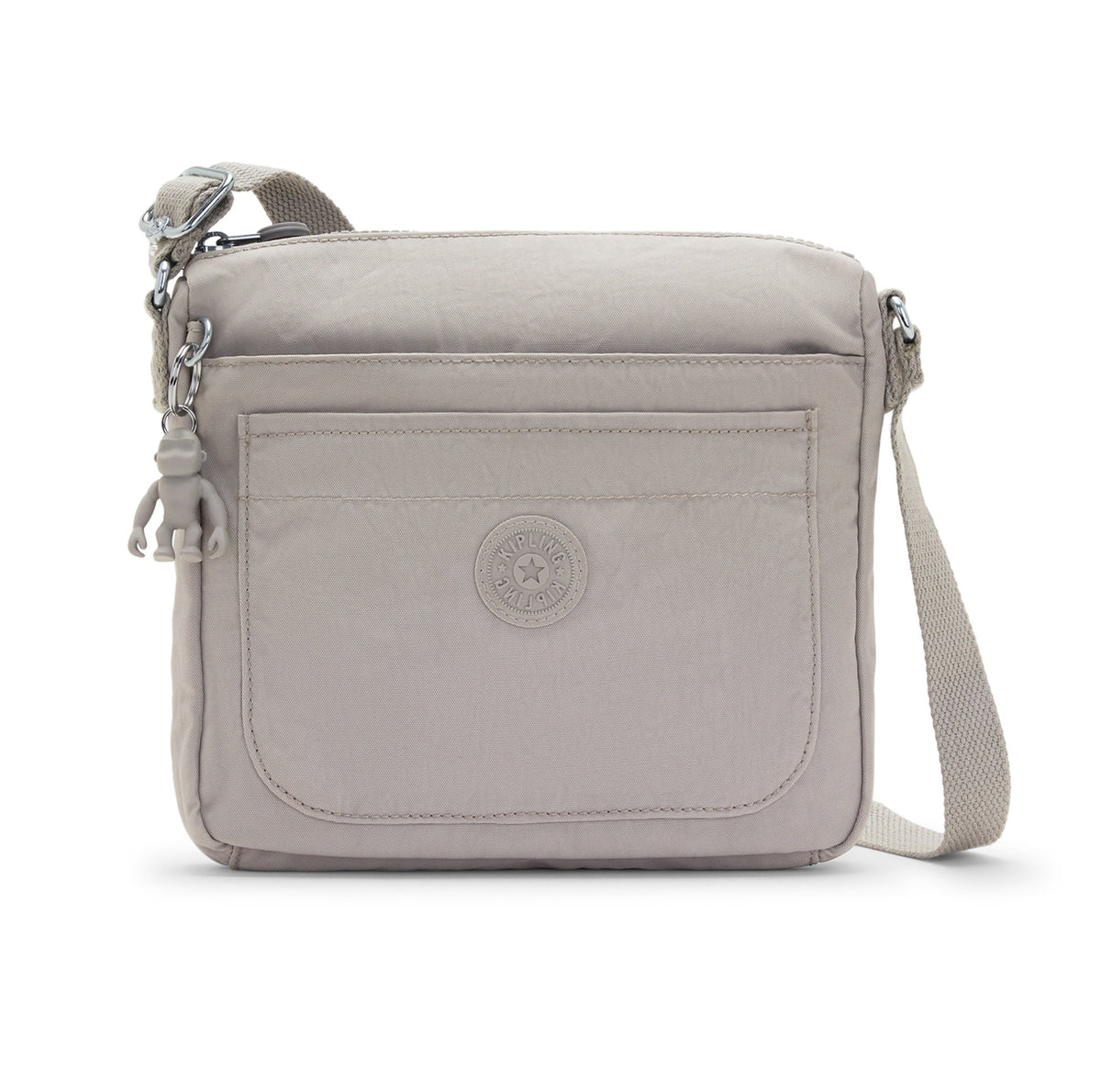 Kipling Cross-Body Bag Grey Gris Kipling Sebastian Crossbody Bag - Grey Gris