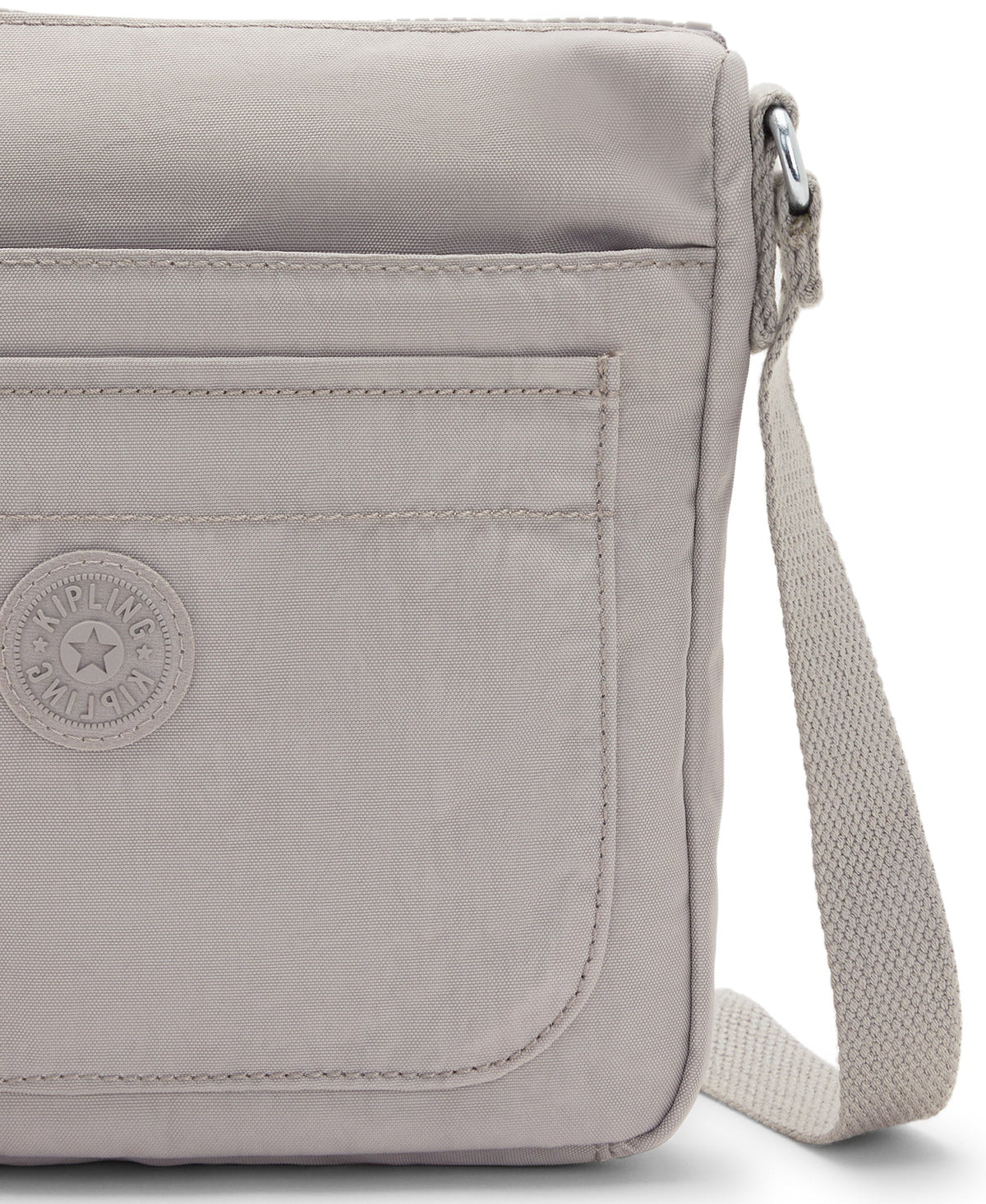 Kipling Cross-Body Bag Grey Gris Kipling Sebastian Crossbody Bag - Grey Gris