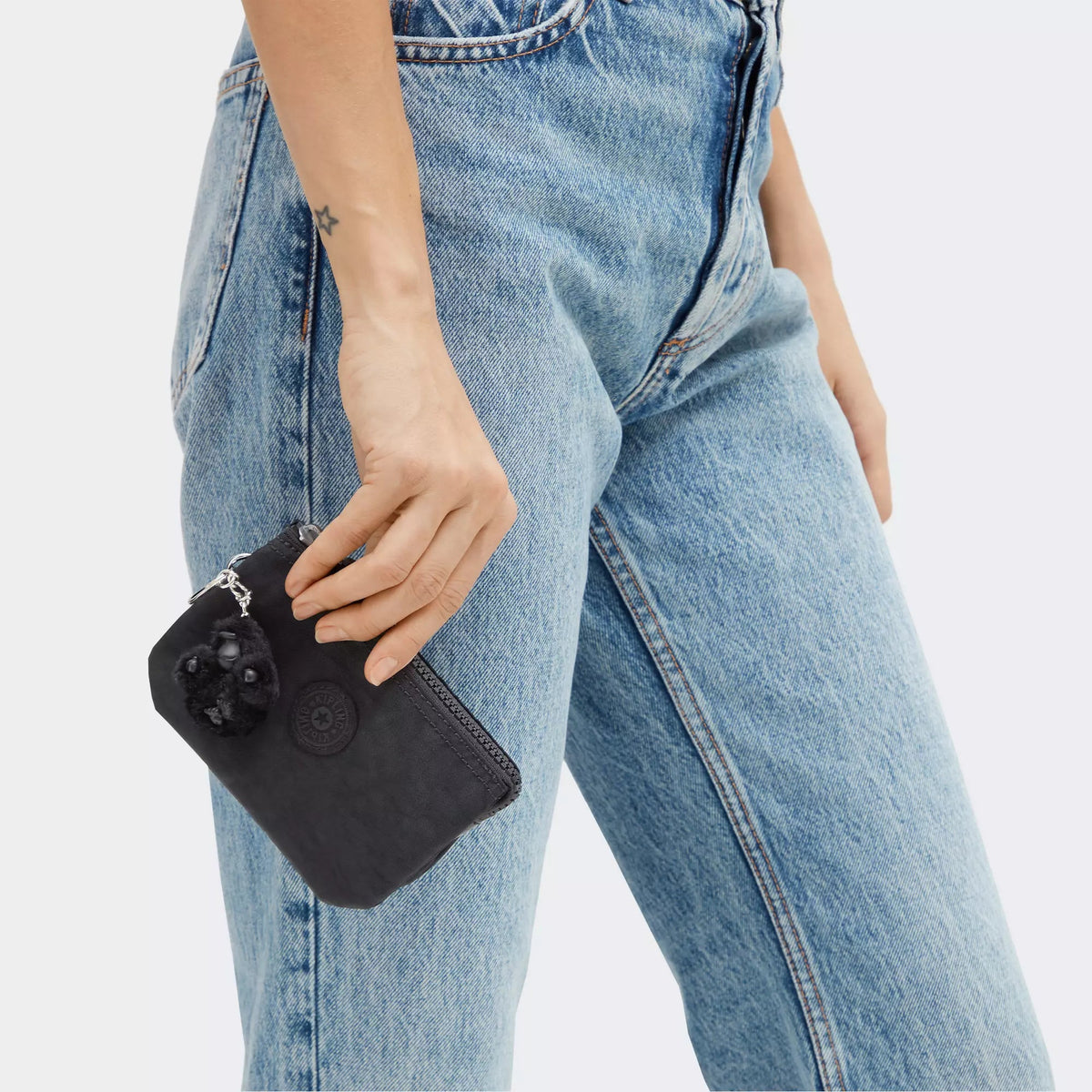 Kipling Travel Accessories Black Noir Kipling Creativity Small Pouch - Black Noir