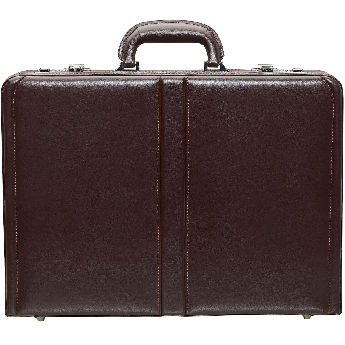 Mancini Attaché Case Burgundy Mancini Business Collection Expandable Attaché Case