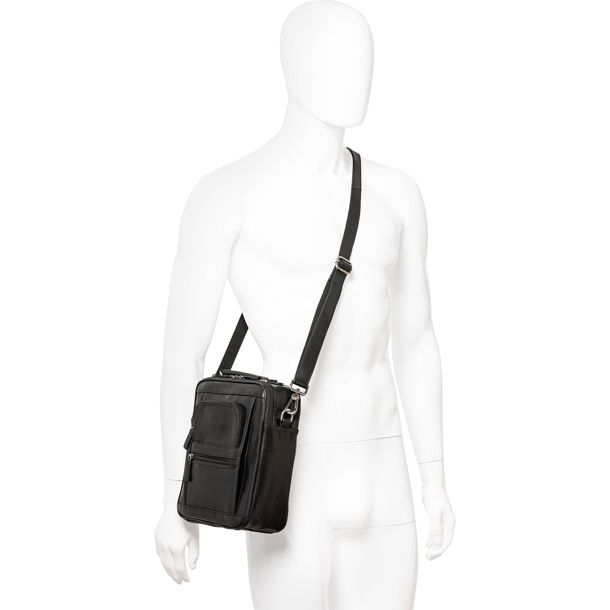 Mancini Bags Mancini Buffalo Double Compartment Unisex Bag