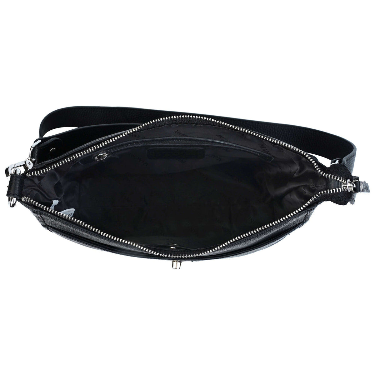 Mancini Cross-Body Bag Mancini Pebbled Elizabeth Crossbody Handbag