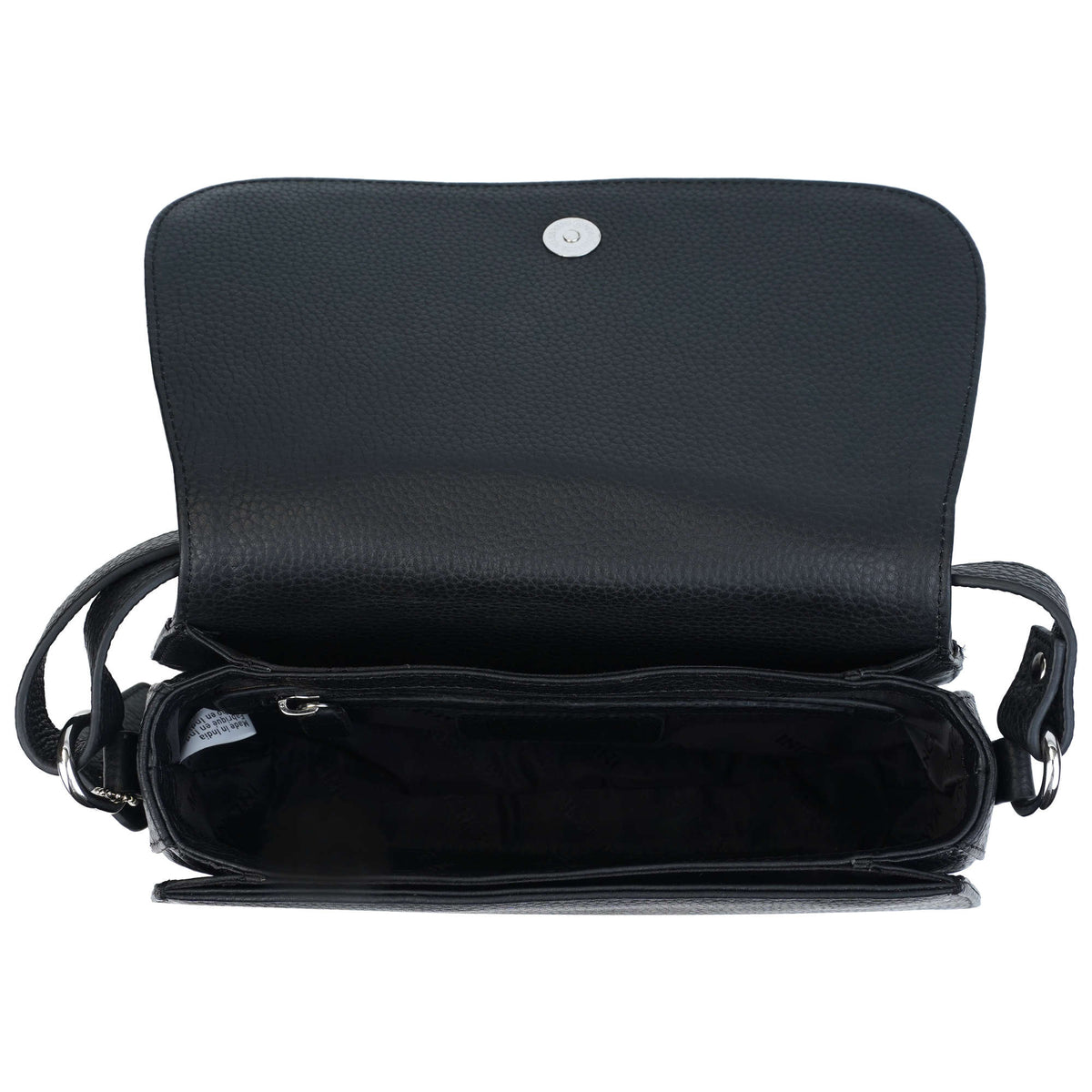 Mancini Cross-Body Bag Mancini Pebbled Isabella Crossbody Handbag