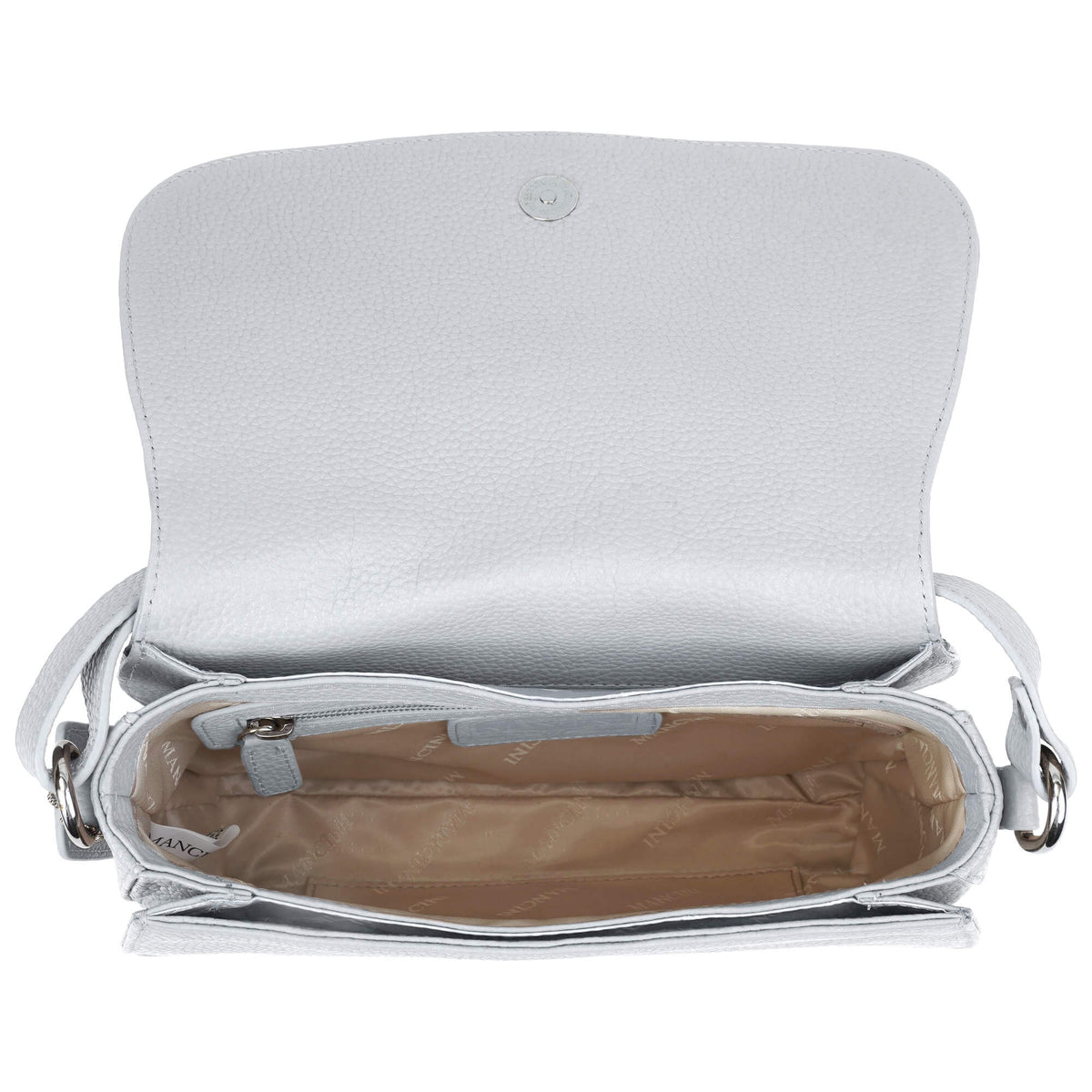 Mancini Cross-Body Bag Mancini Pebbled Isabella Crossbody Handbag