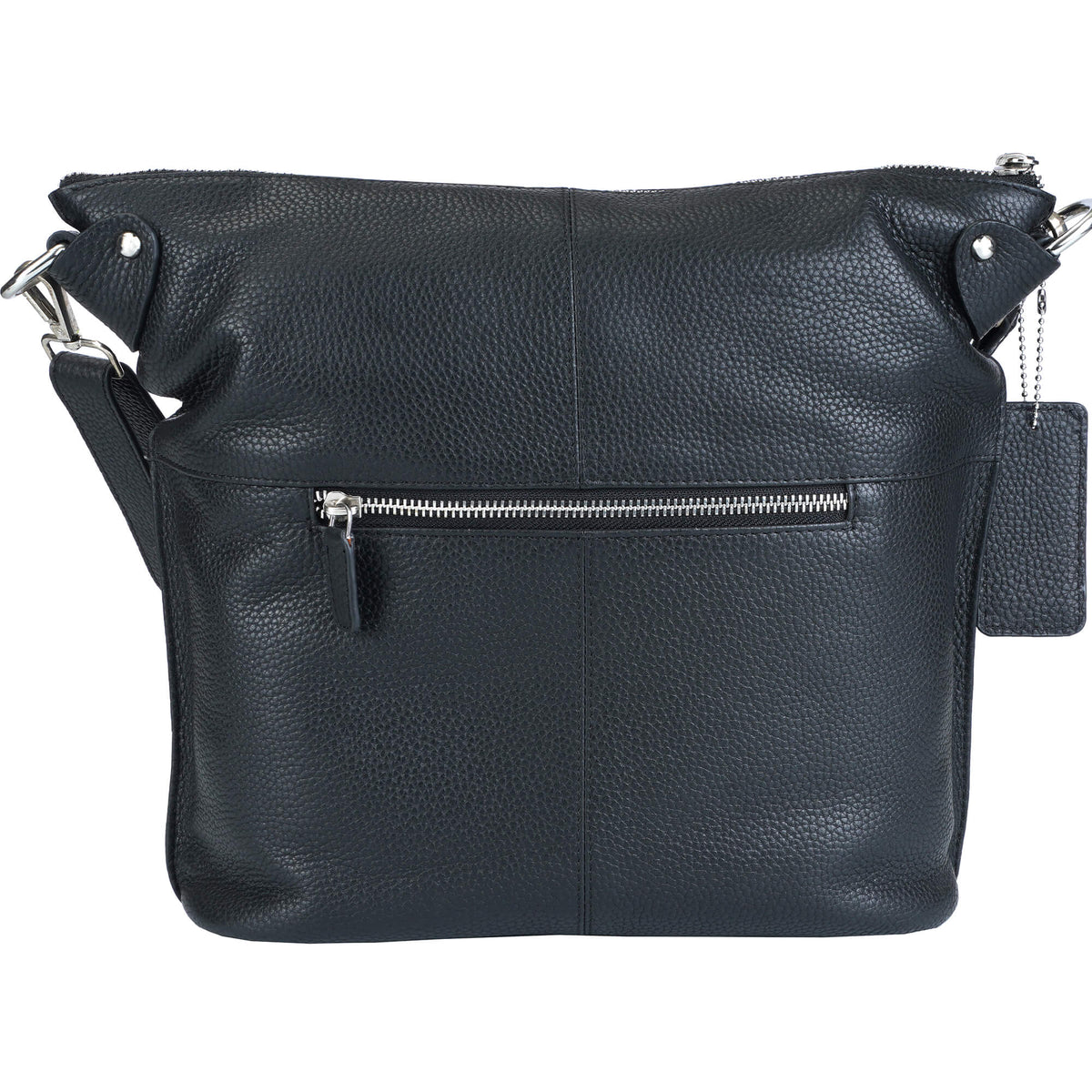 Mancini Cross-Body Bag Mancini Pebbled Susan Crossbody Hobo