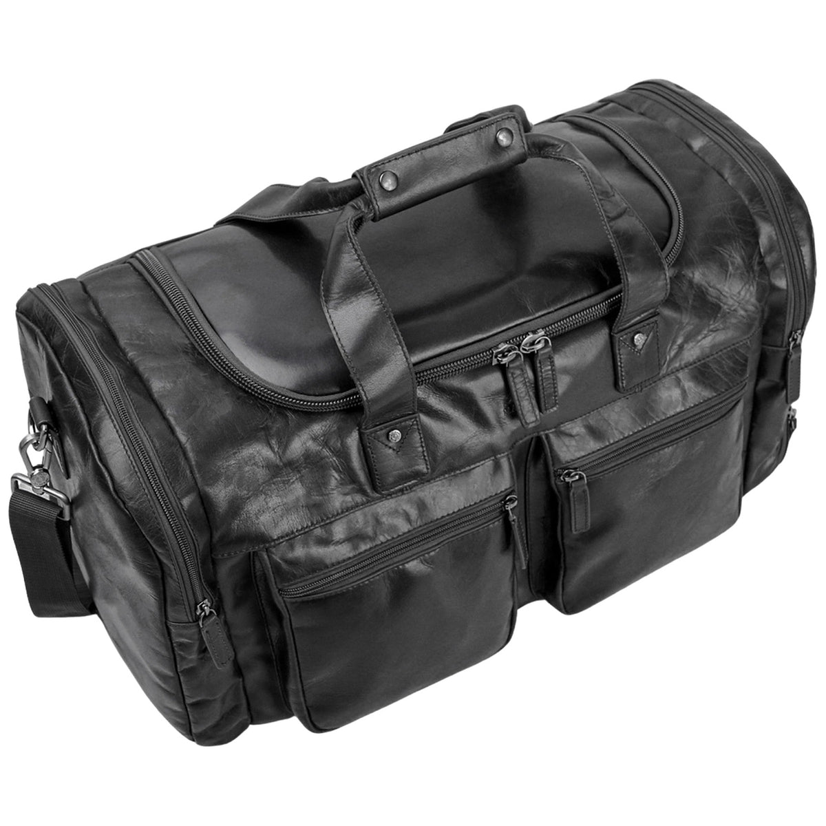 Mancini Duffles Mancini Buffalo Large Duffle Bag
