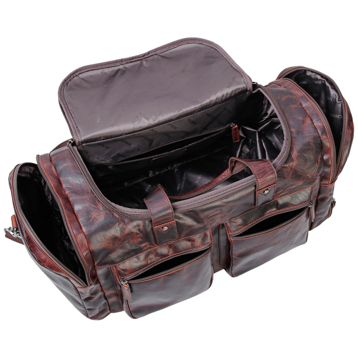 Mancini Duffles Mancini Buffalo Large Duffle Bag