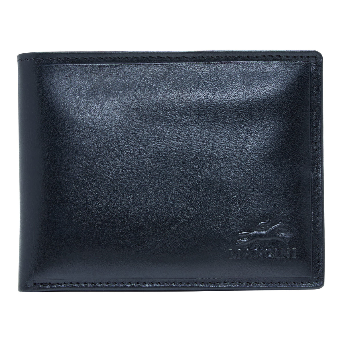 Mancini Wallets Black Mancini BOULDER Men's RFID Secure Billfold with Removable Passcase