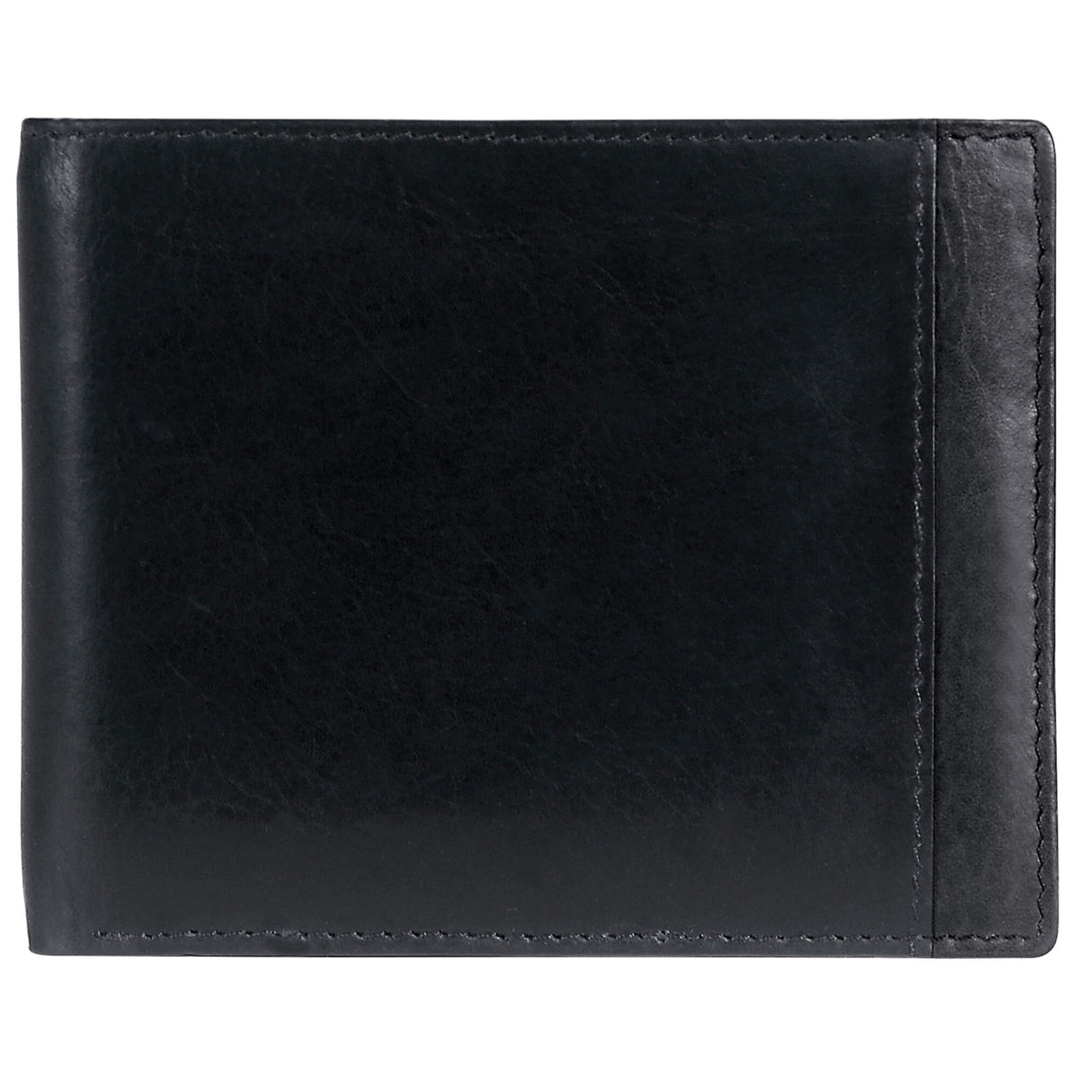 Mancini Wallets Black Mancini CASABLANCA Collection Men’s Billfold with Removable Passcase (RFID Secure)
