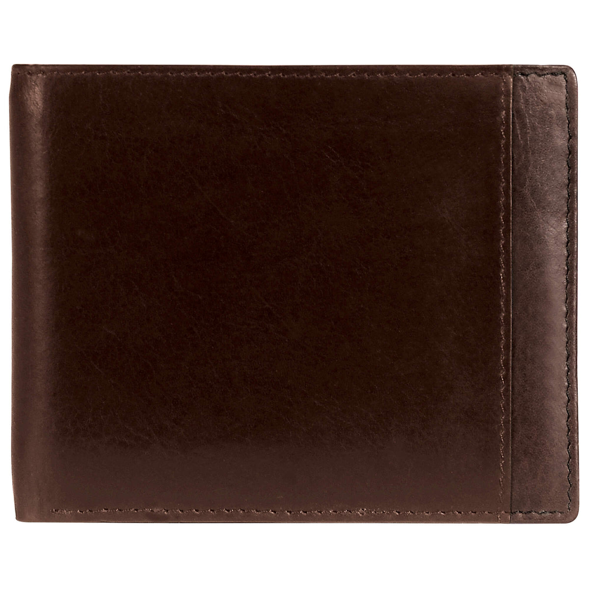 Mancini Wallets Brown Mancini CASABLANCA Collection Men’s Billfold with Removable Passcase (RFID Secure)