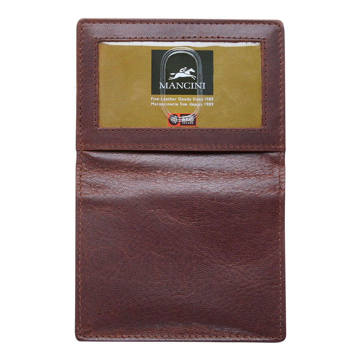 Mancini Wallets Mancini BOULDER Men's RFID Secure Billfold with Removable Passcase
