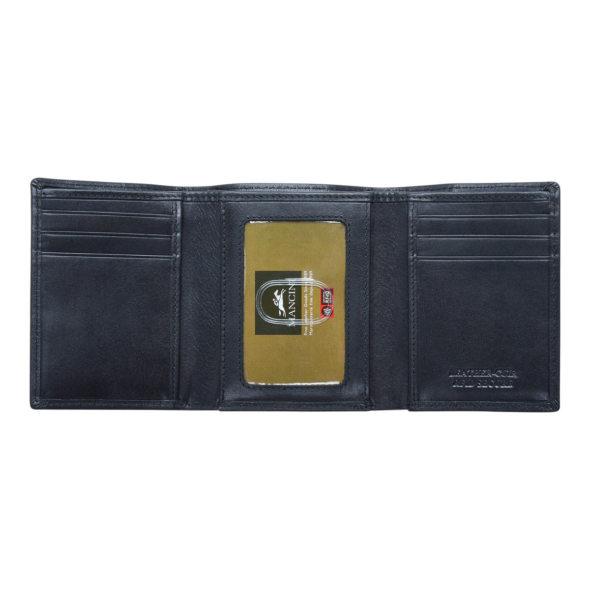 Mancini Wallets Mancini BOULDER Men's RFID Secure Trifold Wallet