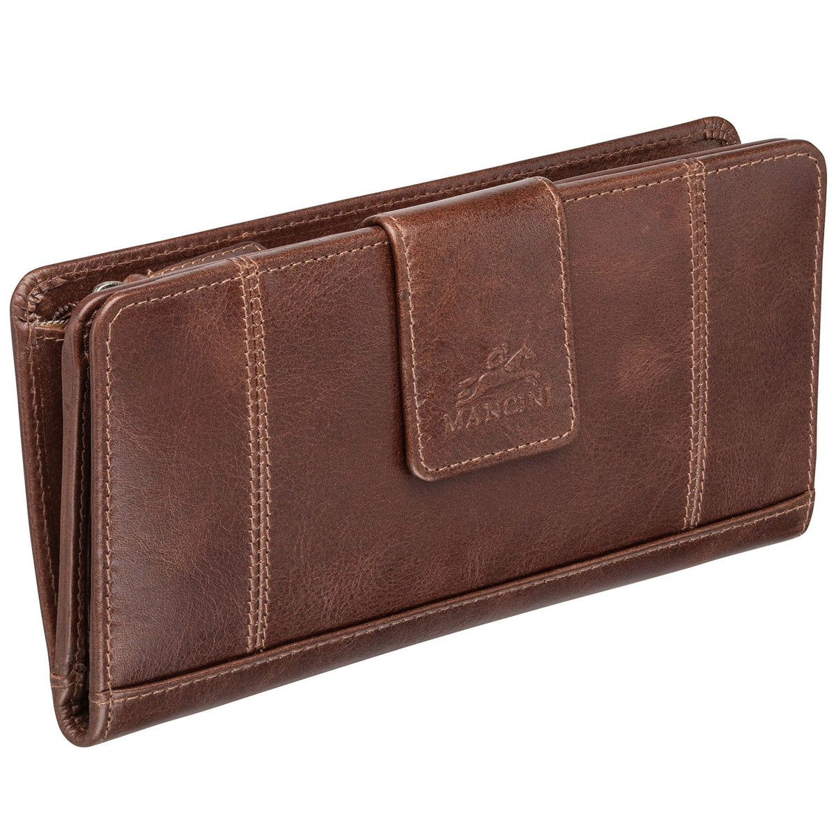 Mancini Wallets Mancini CASABLANCA Ladies' RFID Secure Clutch Wallet