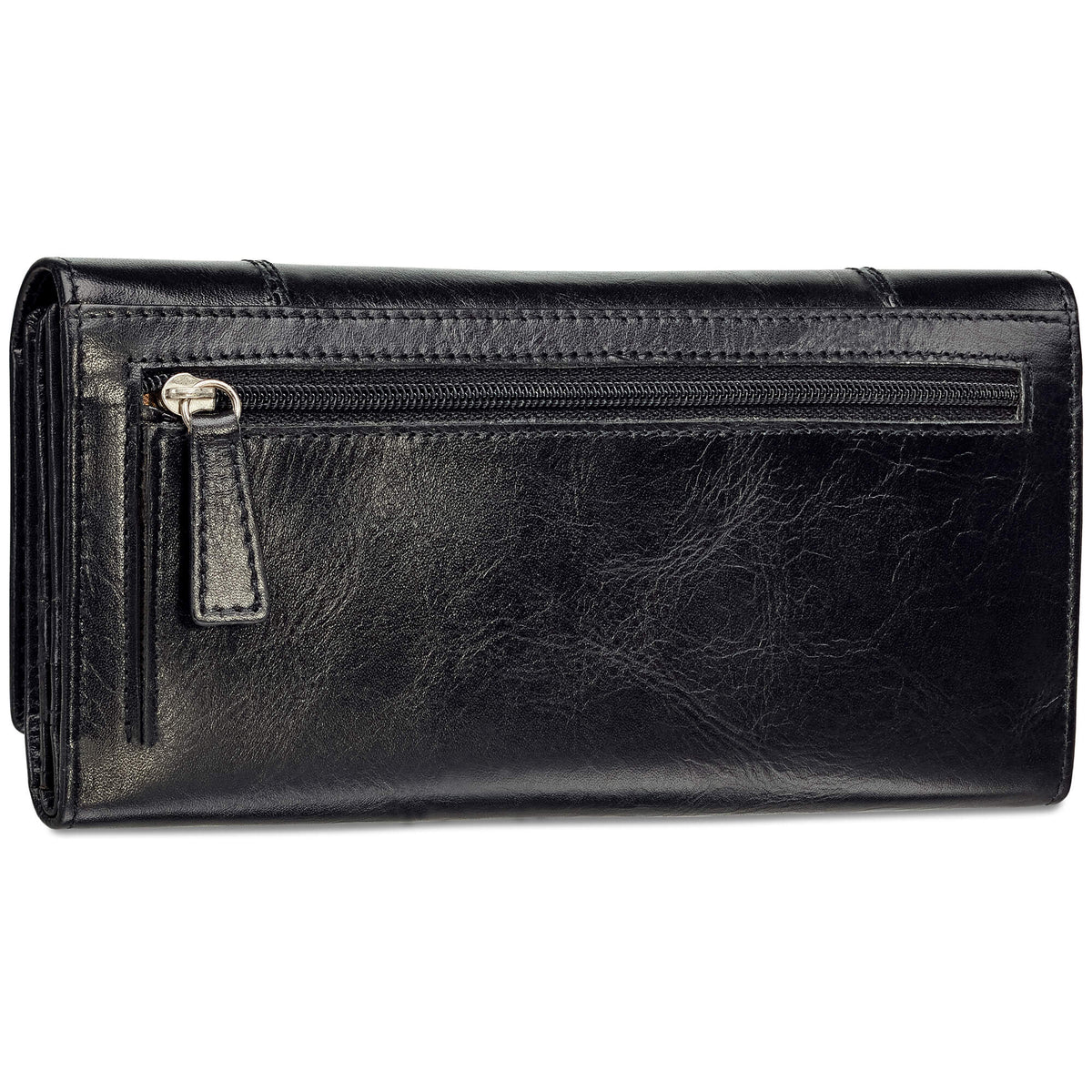Mancini Wallets Mancini CASABLANCA Ladies’ RFID Secure Trifold Wallet