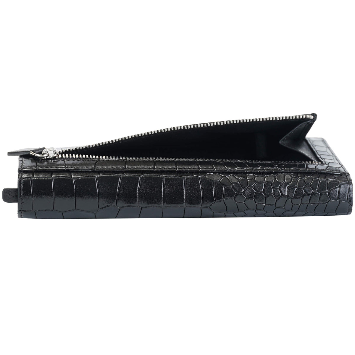 Mancini Wallets Mancini Croco2 Women’s Trifold Wallet with Enhanced RFID Security
