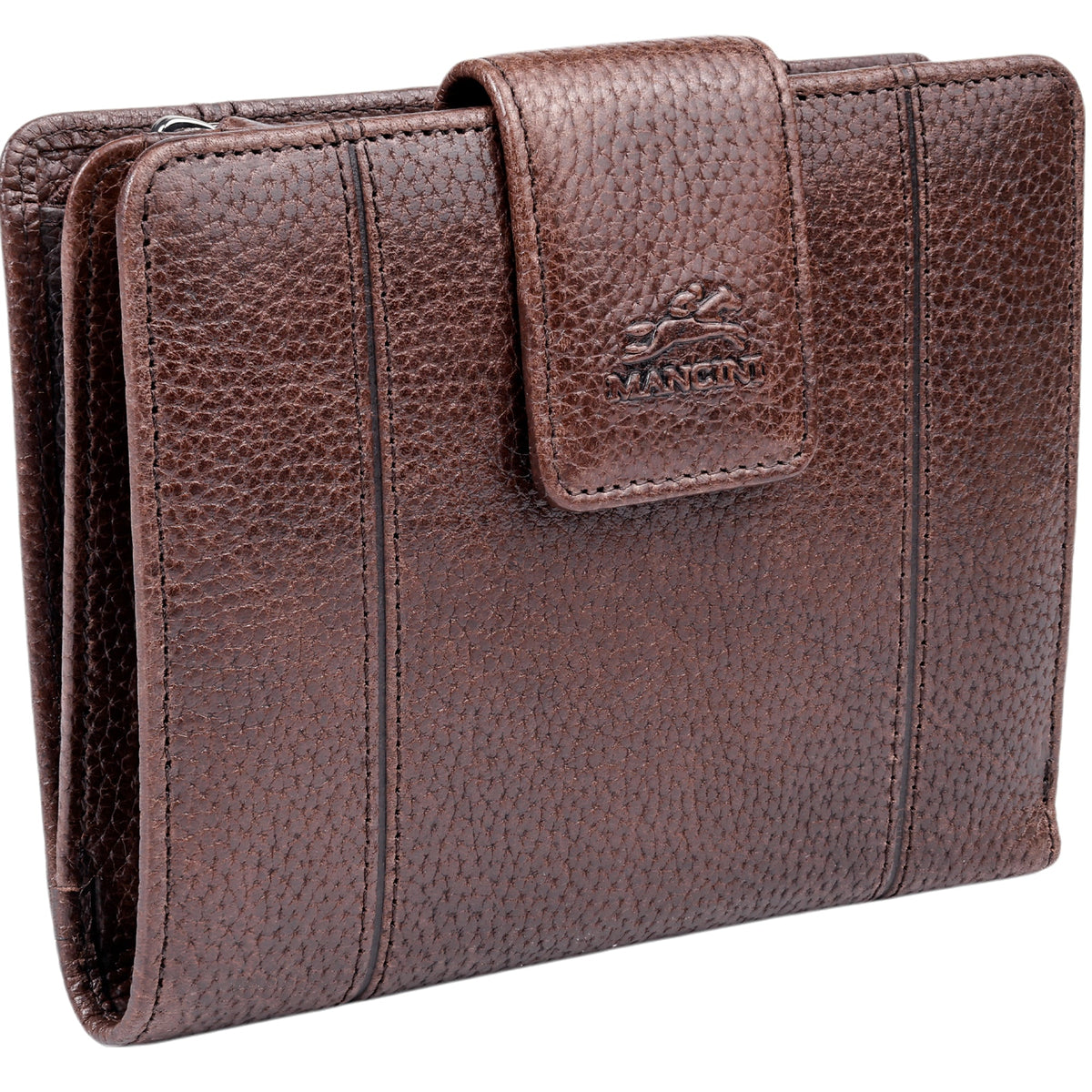 Mancini Wallets Mancini Fifth Avenue RFID Secure Medium Clutch Wallet
