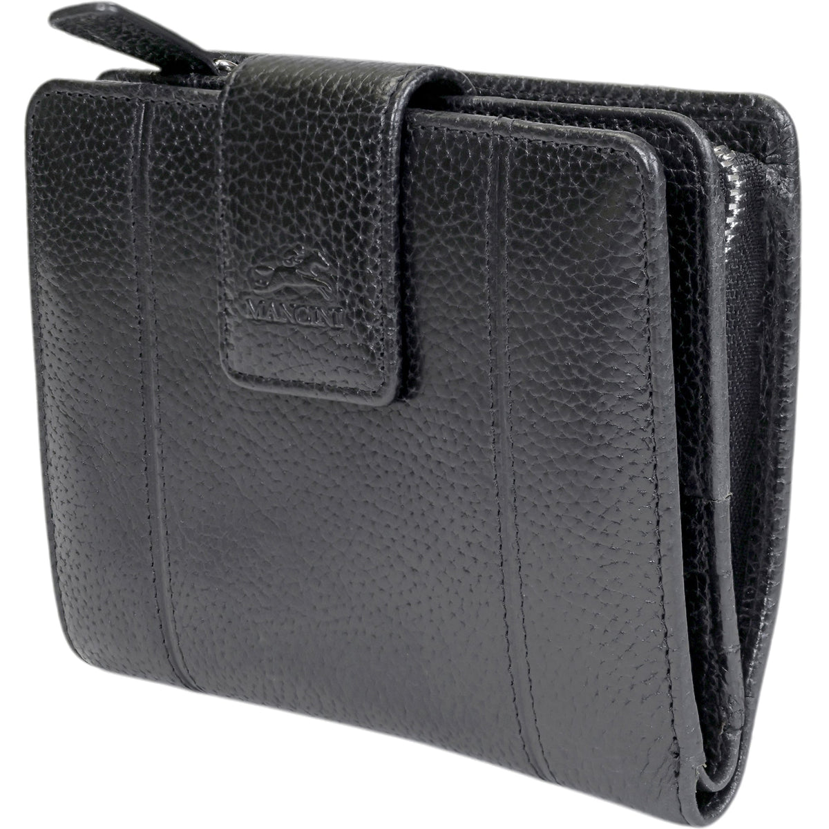 Mancini Wallets Mancini Fifth Avenue RFID Secure Medium Clutch Wallet