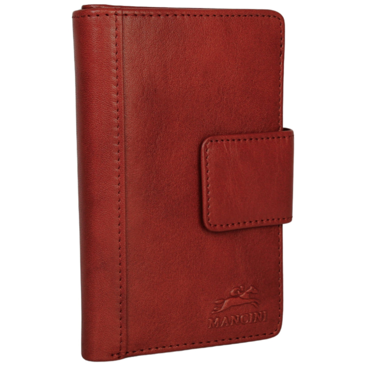 Mancini Wallets Mancini Pelle D’oro RFID Secure Medium Clutch Wallet