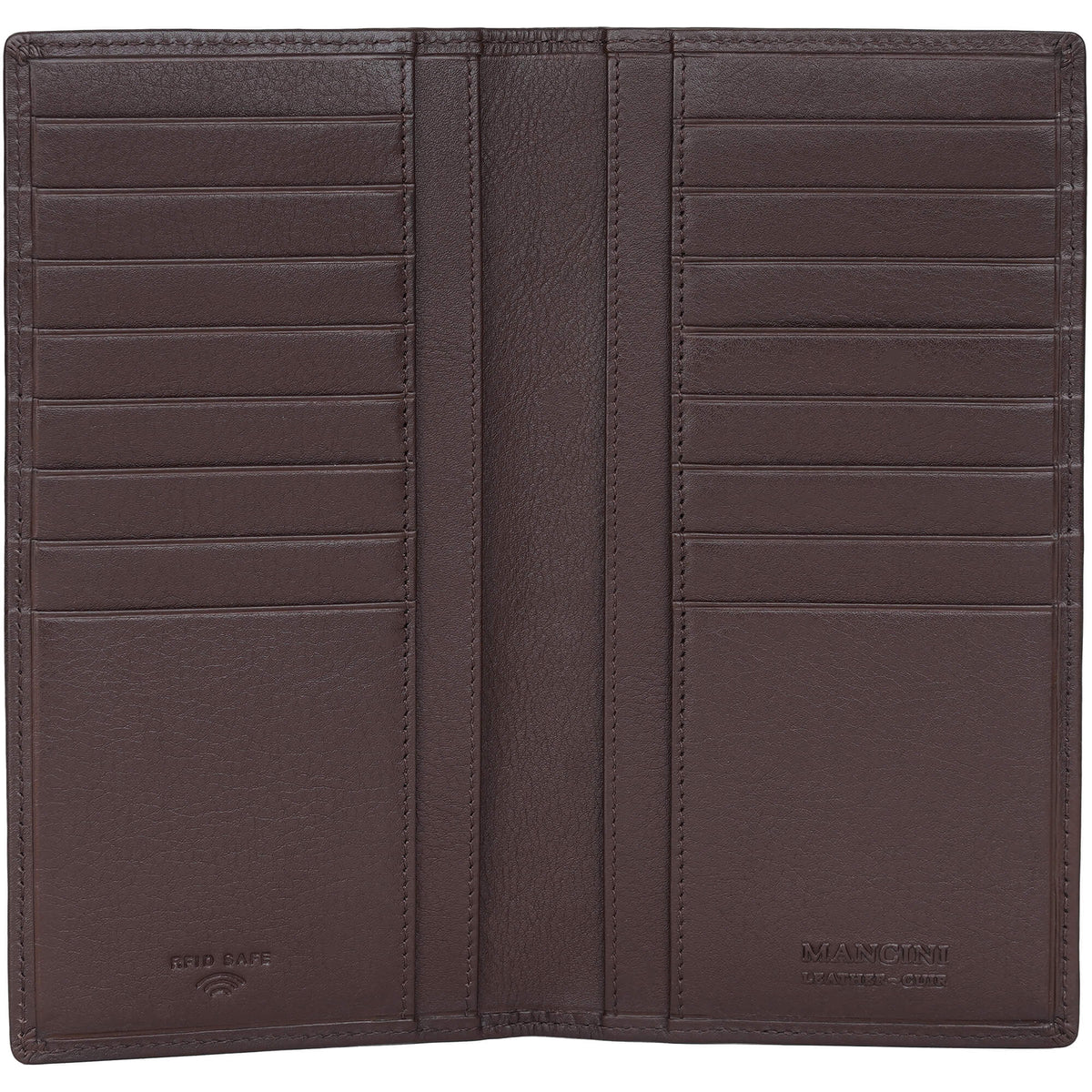 Mancini Wallets Mancini Sonoma RFID Secure Breast Pocket Wallet