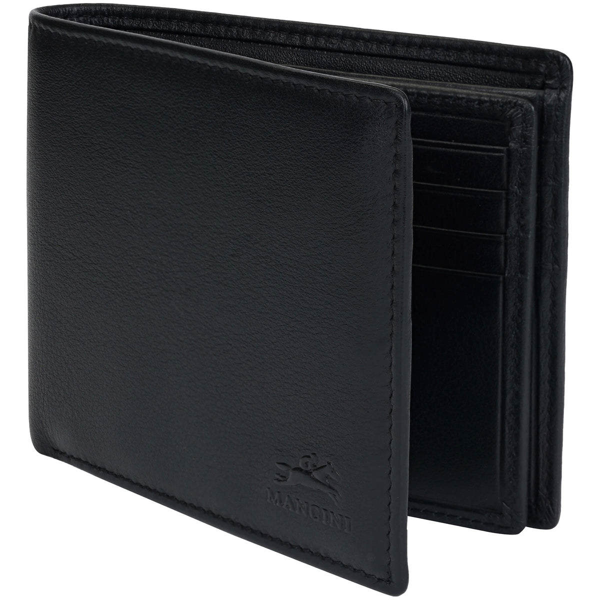 Mancini Wallets Mancini Sonoma RFID Secure Center Wing Wallet