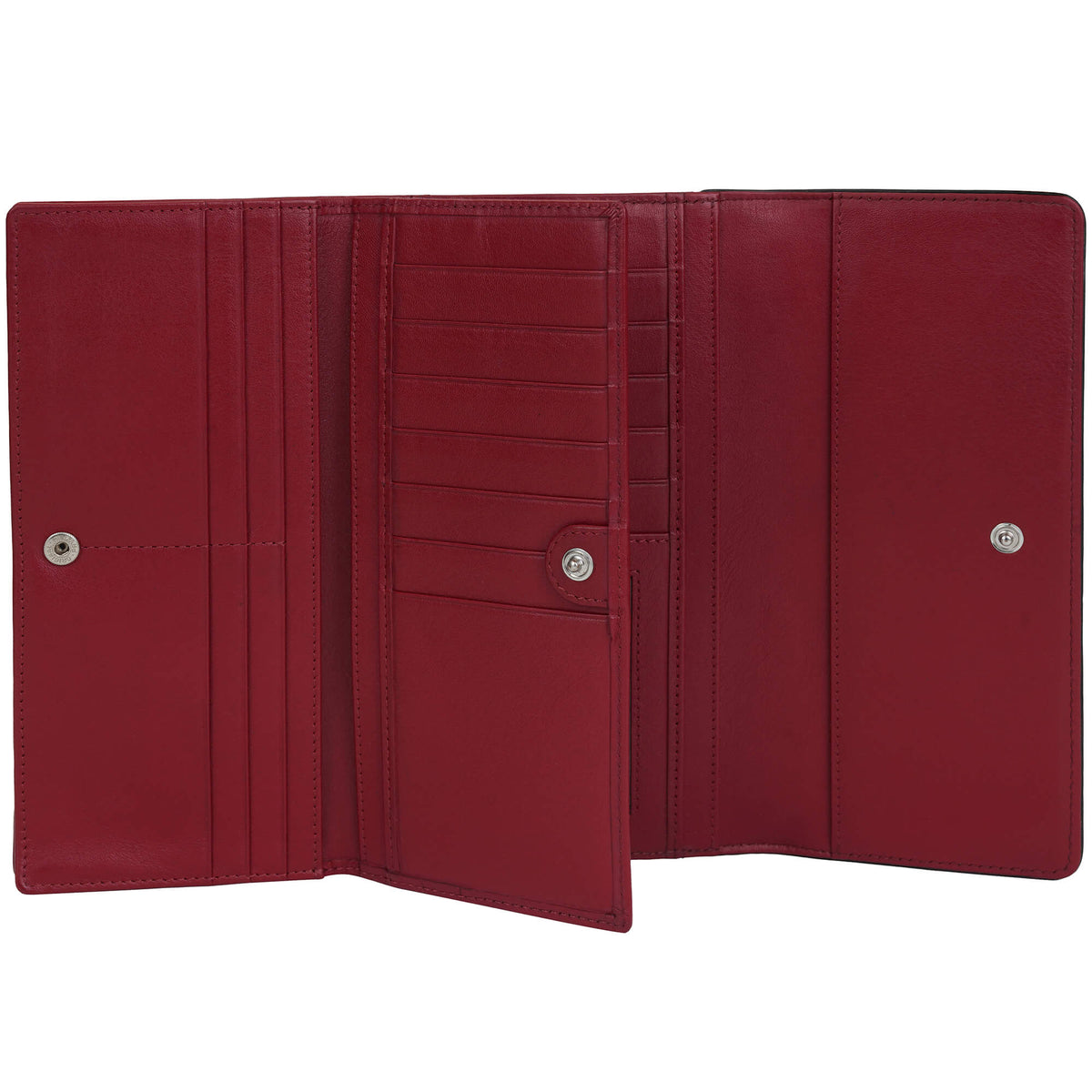 Mancini Wallets Mancini Sonoma Women’s Quad fold Wallet with Enhanced RFID Protection