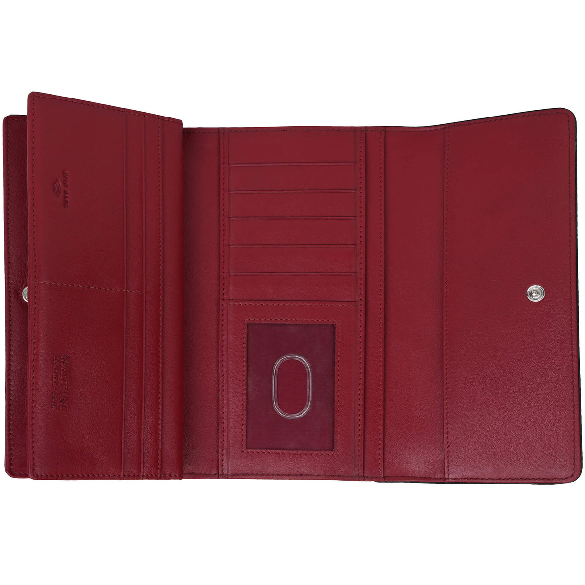 Mancini Wallets Mancini Sonoma Women’s Quad fold Wallet with Enhanced RFID Protection