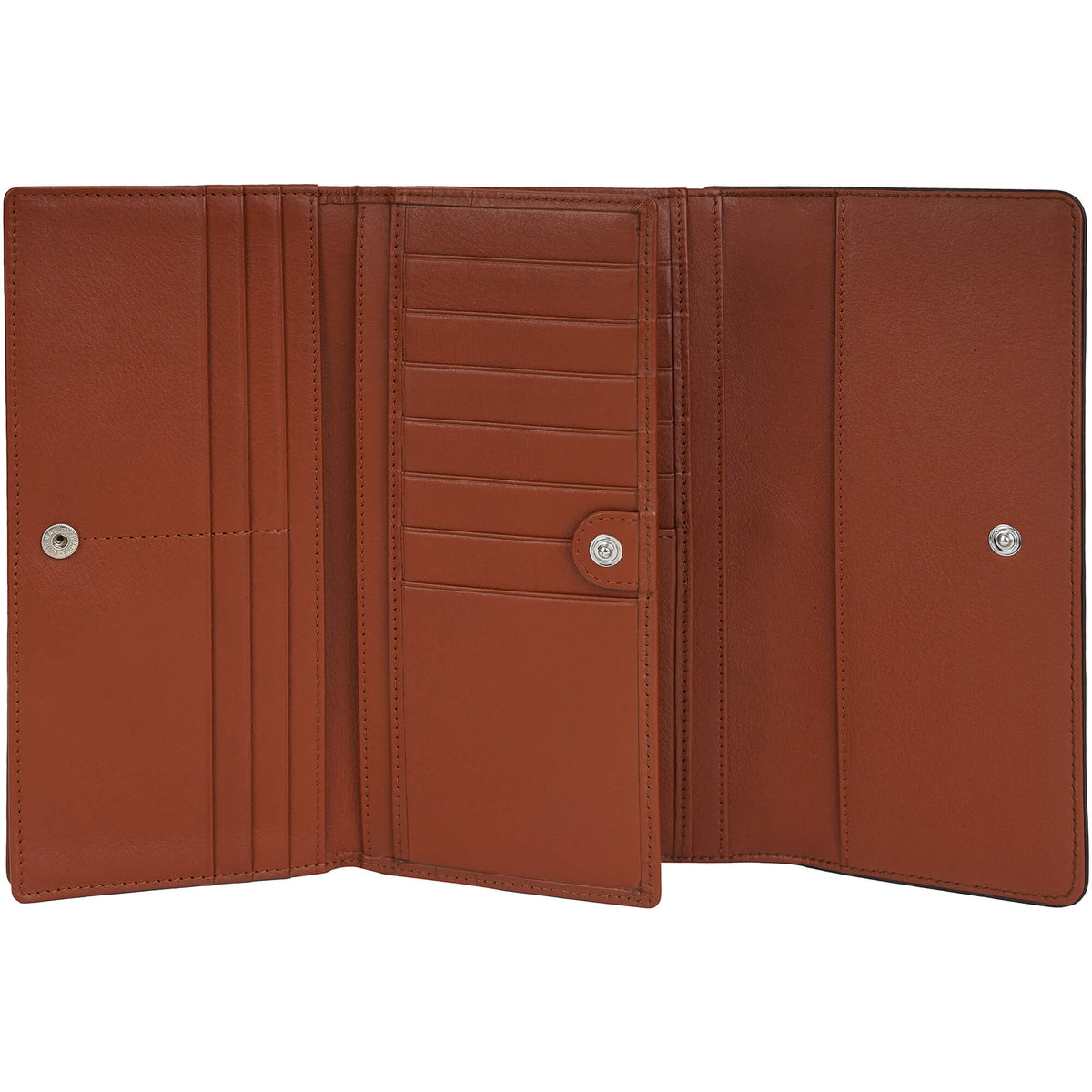 Mancini Wallets Mancini Sonoma Women’s Quad fold Wallet with Enhanced RFID Protection