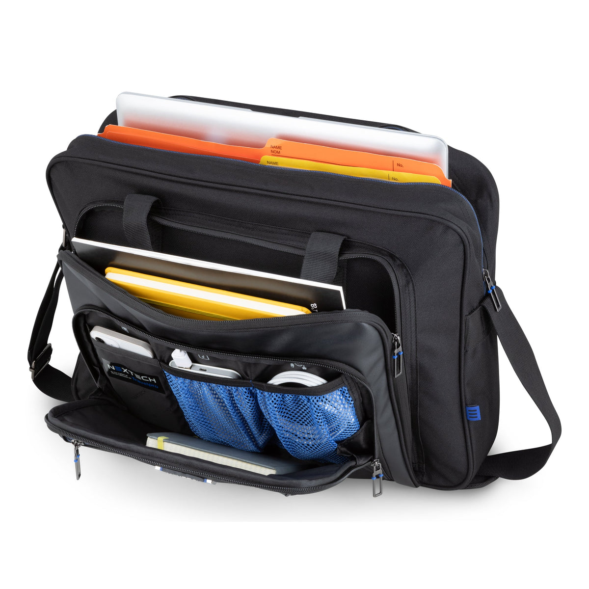 Nextech Briefcases Black Nextech Business Briefcase