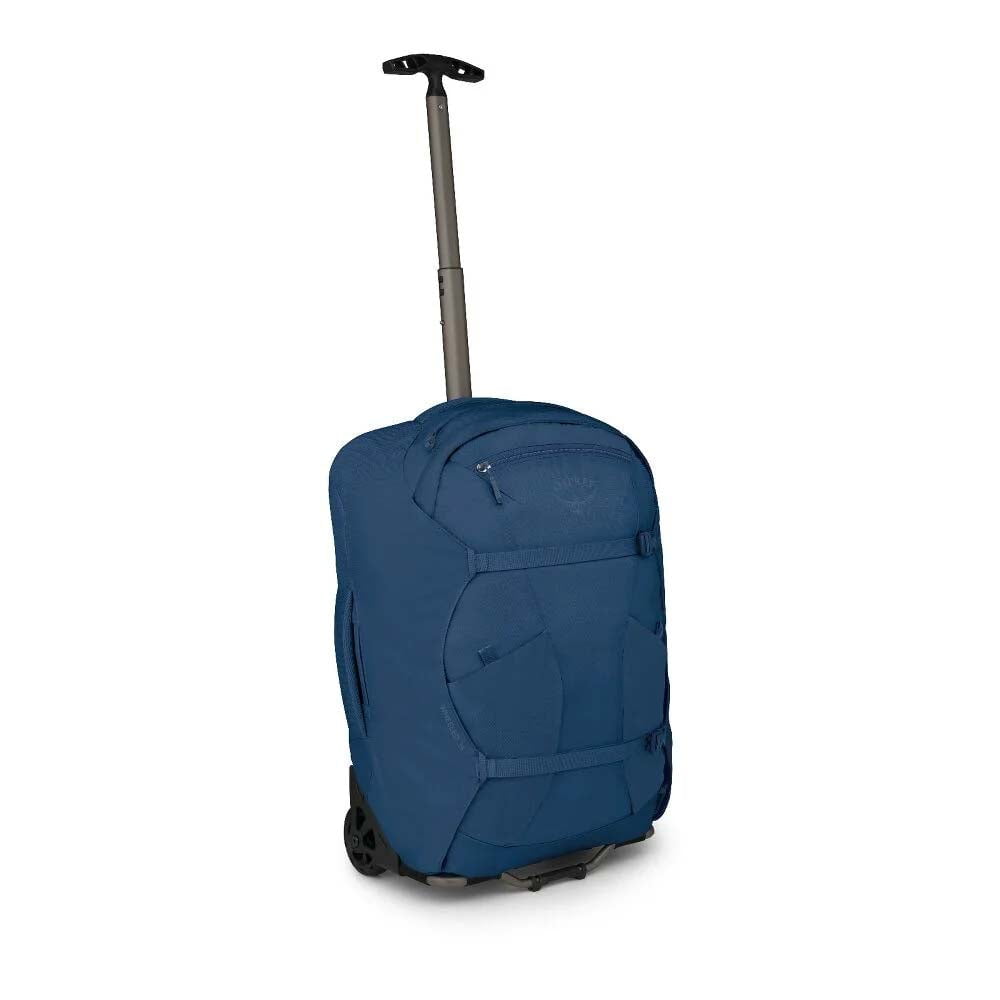 Osprey Luggage Antique Blue Osprey Farpoint Fairview Carry-On Wheeled Travel Pack 21.5