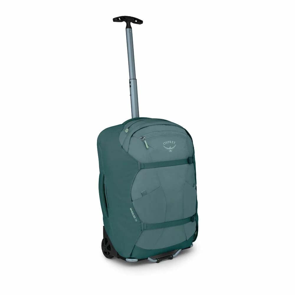 Osprey Luggage Cascade-Torrent Blue Osprey Farpoint Fairview Carry-On Wheeled Travel Pack 21.5"/36L