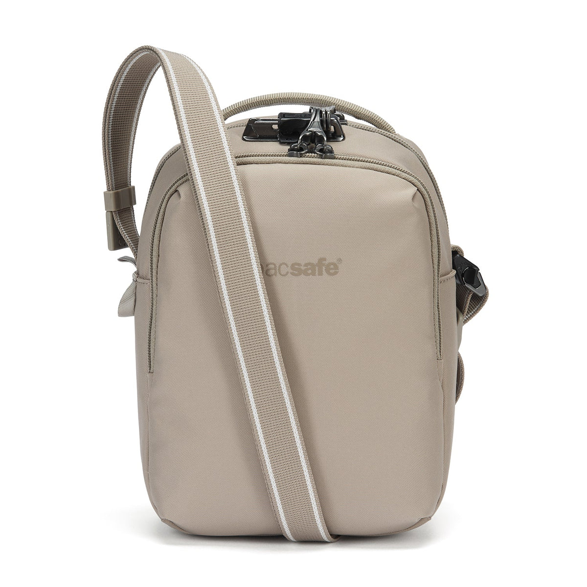 Pacsafe Cross-Body Bag Beige Pacsafe V Anti-Theft Companion Crossbody