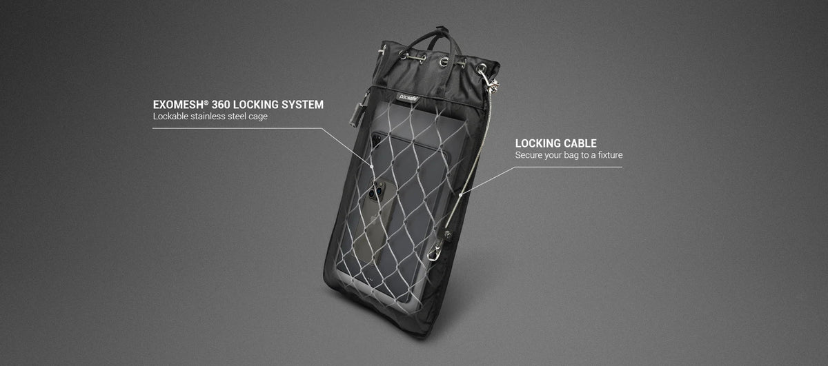 Pacsafe Travel Accessories Black Pacsafe Travelsafe® 12L GII Anti-Theft Portable Safe