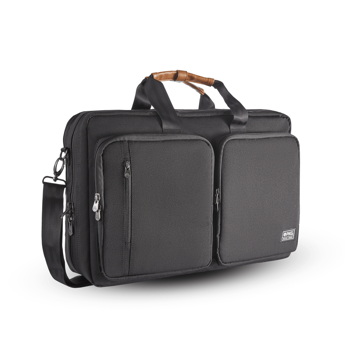 PKG Backpacks Black PKG Trenton 31L Messenger Backpack