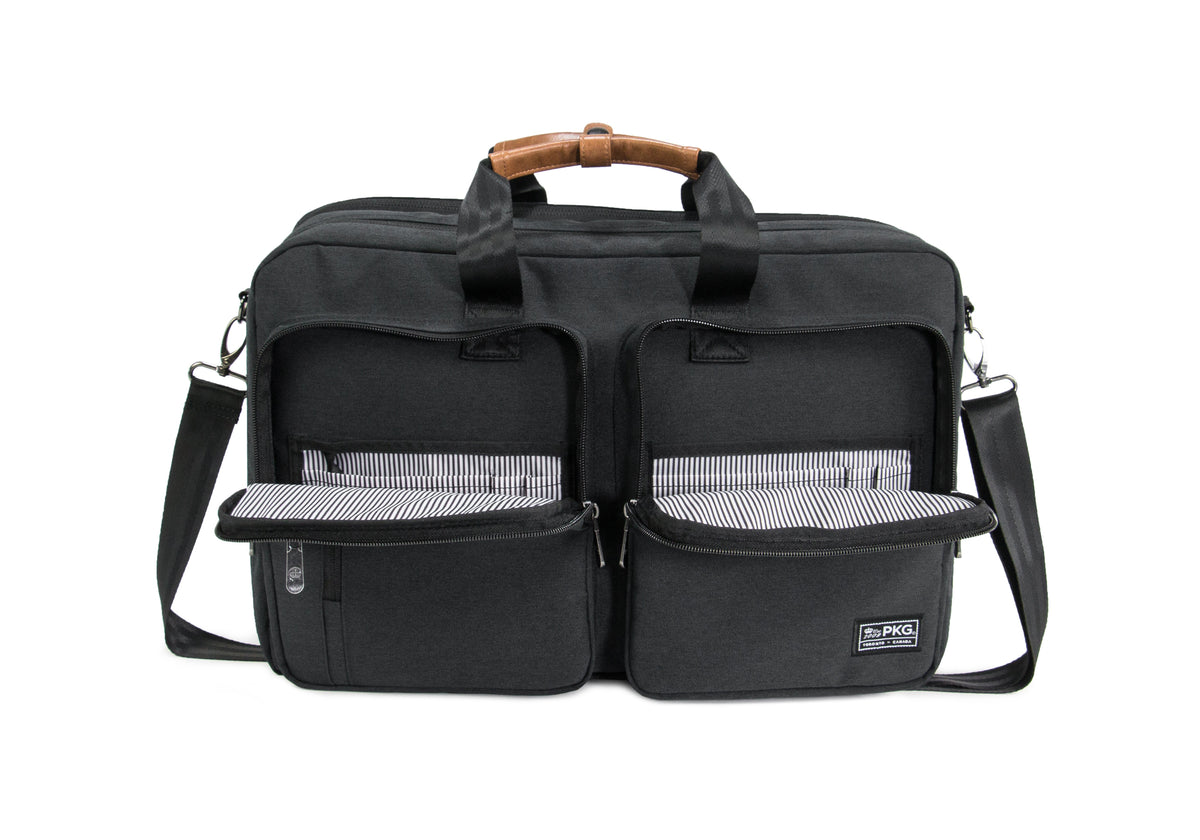 PKG Backpacks Black PKG Trenton 31L Messenger Backpack