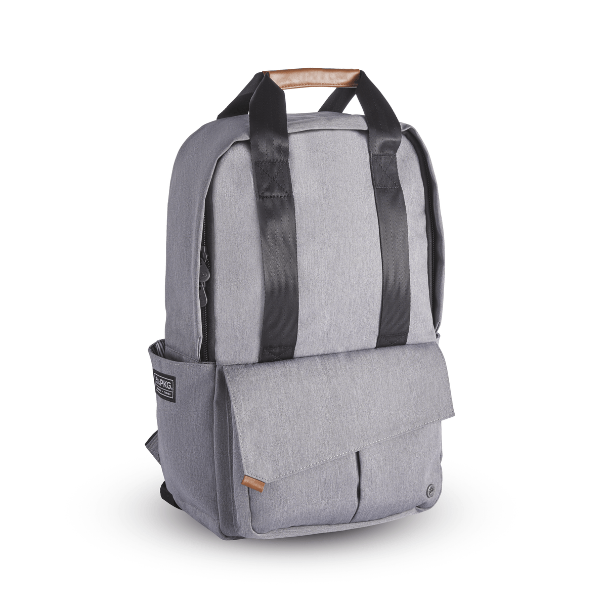 PKG Backpacks Dark Grey and Tan PKG Rosseau 19L Backpack