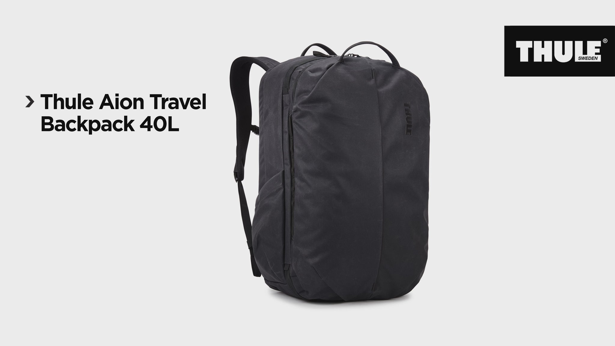Thule Aion 40L Travel Backpack - Black