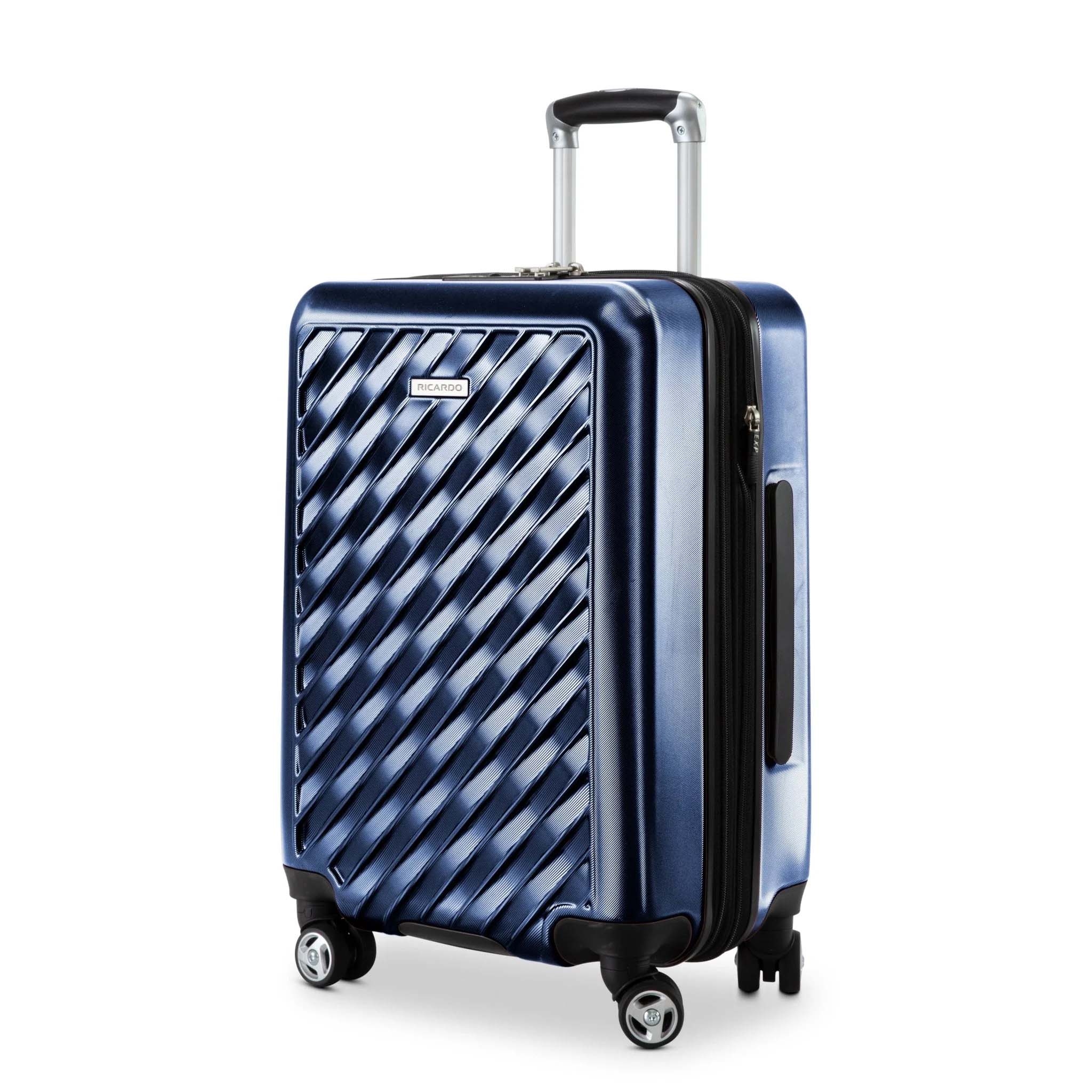 Ricardo Beverly Hills Luggage Prussian Blue Ricardo Beverly Hills Melrose Hardside 21