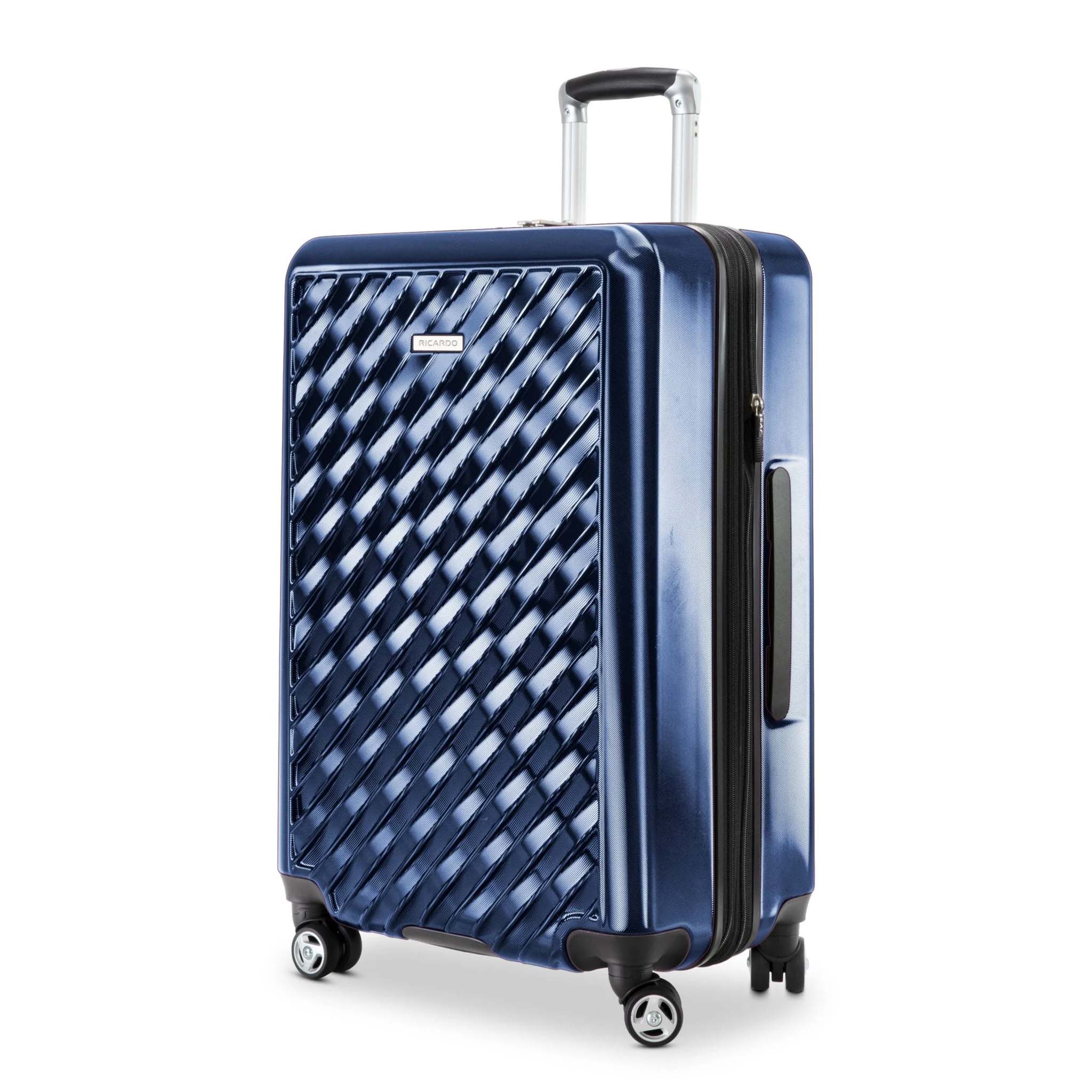 Ricardo Beverly Hills Luggage Prussian Blue Ricardo Beverly Hills Melrose Hardside 26