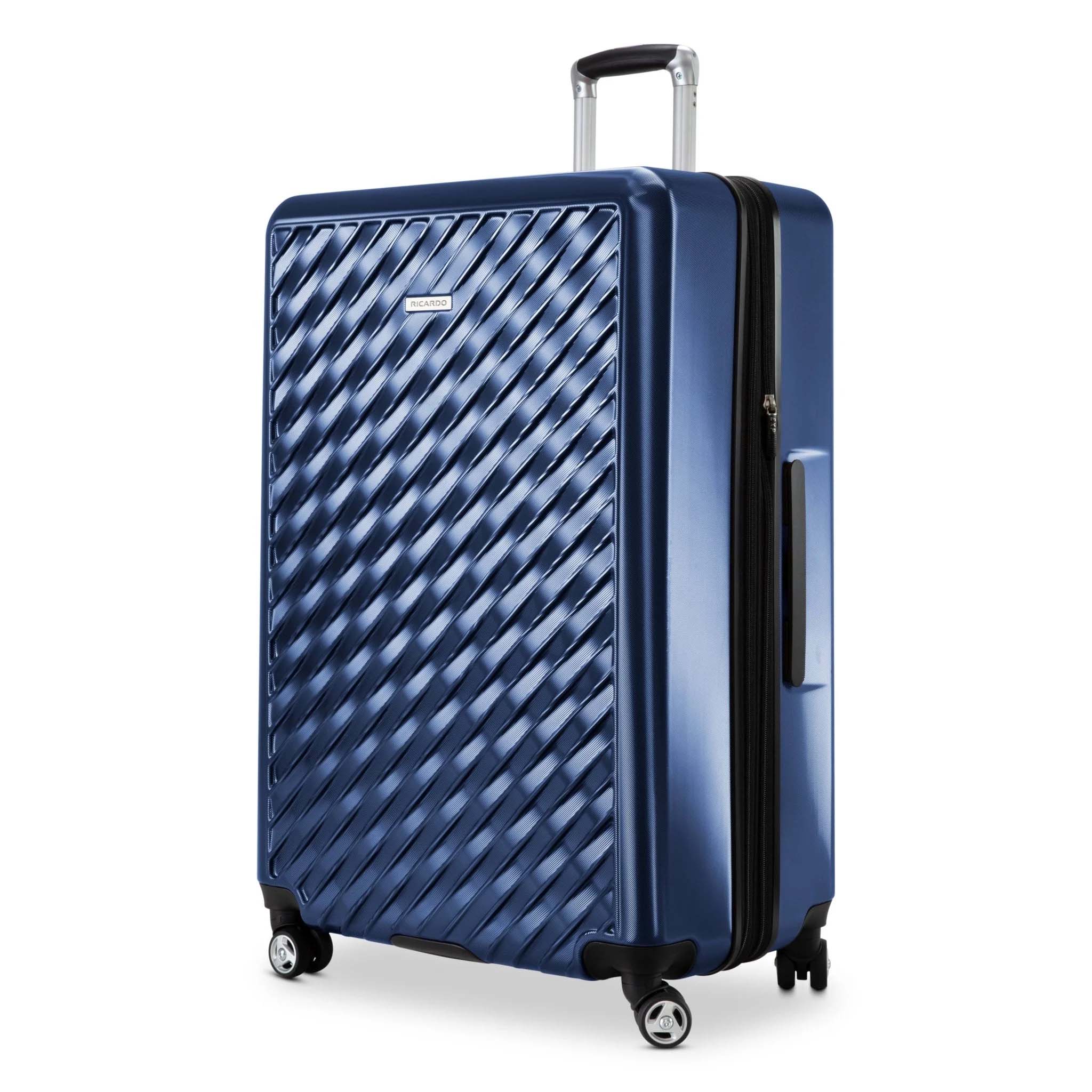 Ricardo Beverly Hills Luggage Prussian Blue Ricardo Beverly Hills Melrose Hardside 30