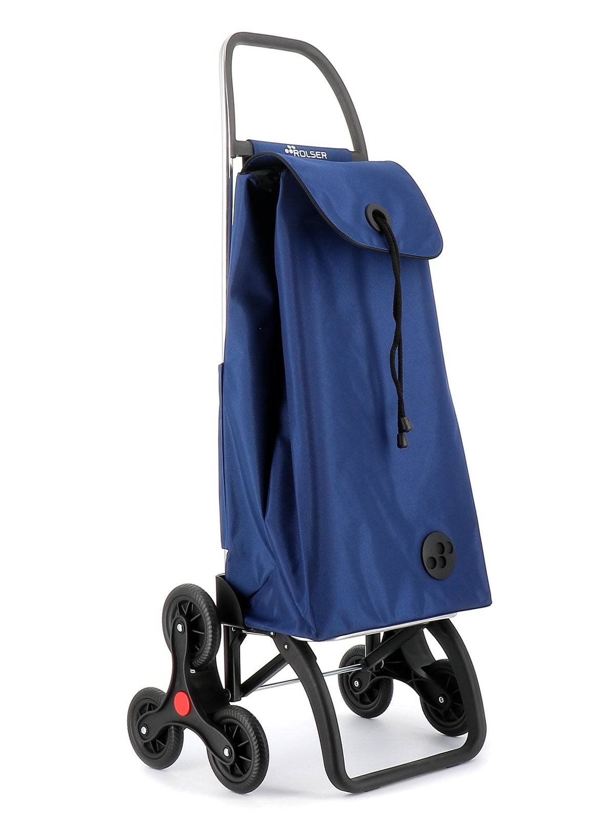 Rolser Shopping Cart Sapphire Rolser I-Max MF 6 Wheel Stair Climber Shopping Trolley