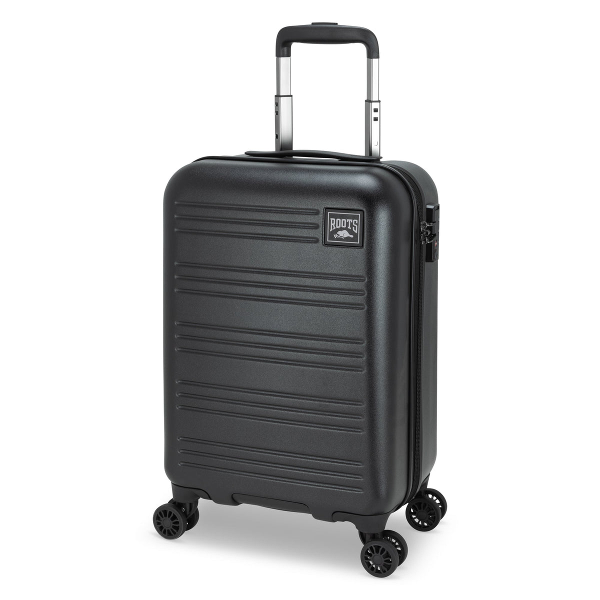 Roots Luggage Black Roots Chalet Spinner Carry-On Luggage