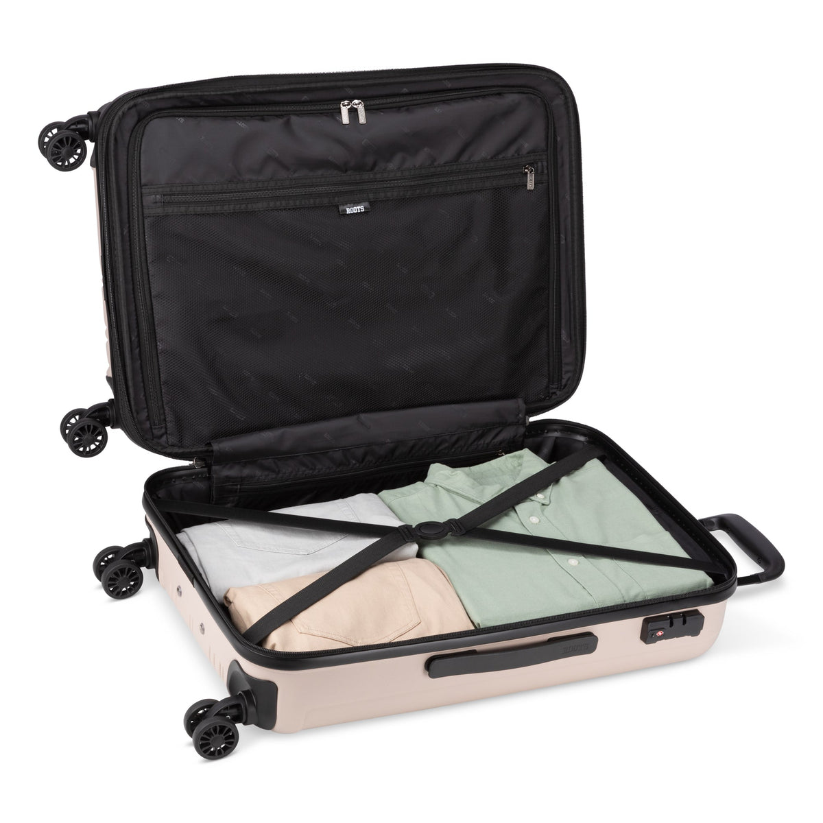 Roots Luggage Roots Identity Expandable Spinner 28" Large Luggage