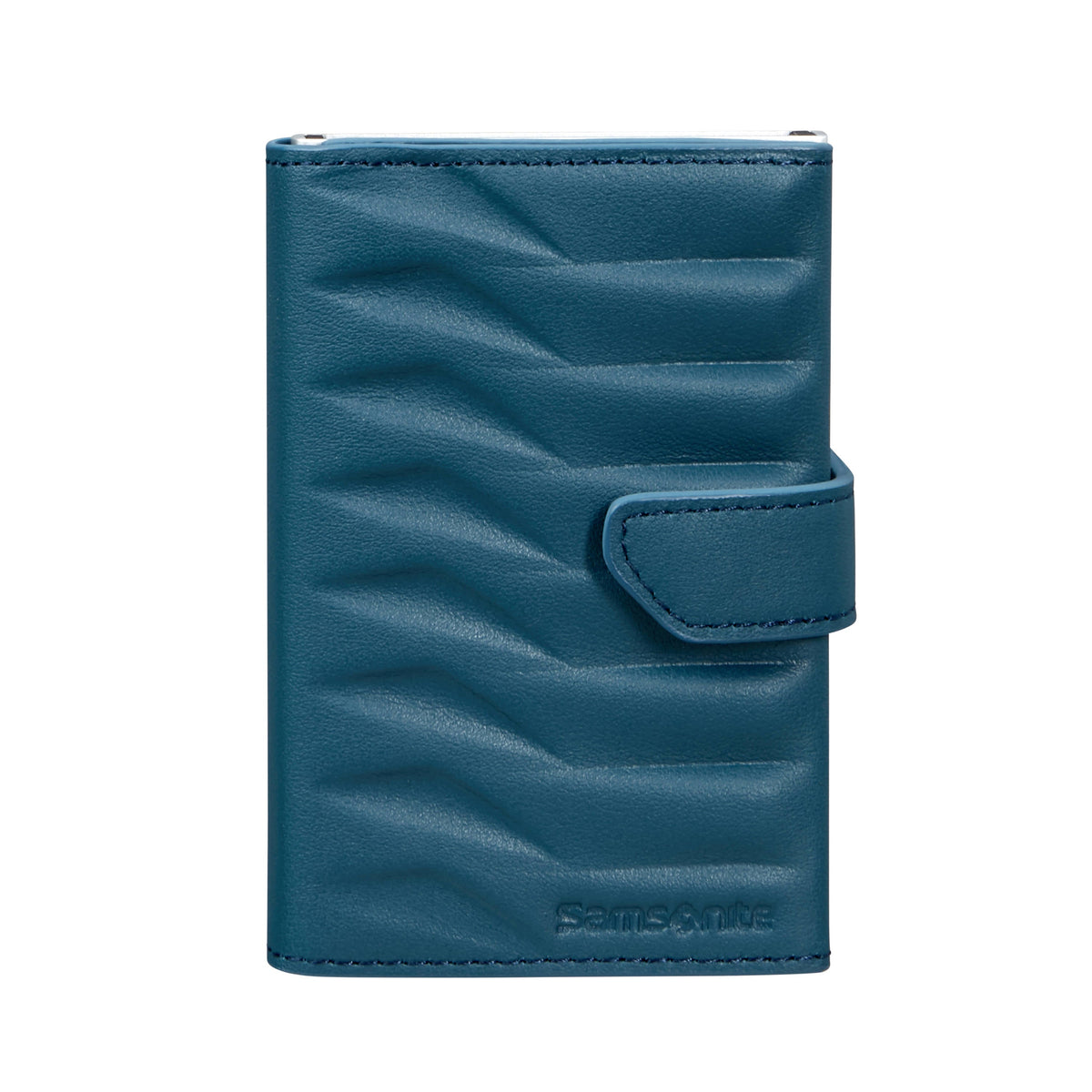 Samsonite Wallets Petrol Blue Samsonite Alu Fit Slide Up Wallet Proxis